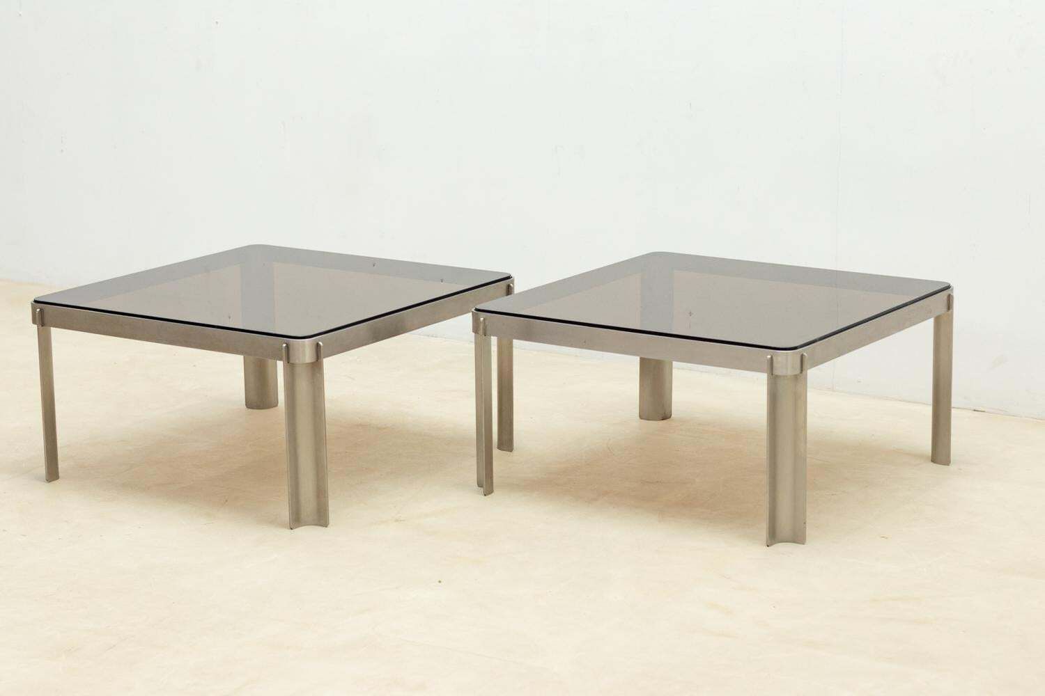 Pair Of Mid Century Side Tables, 1970s photo vinterior