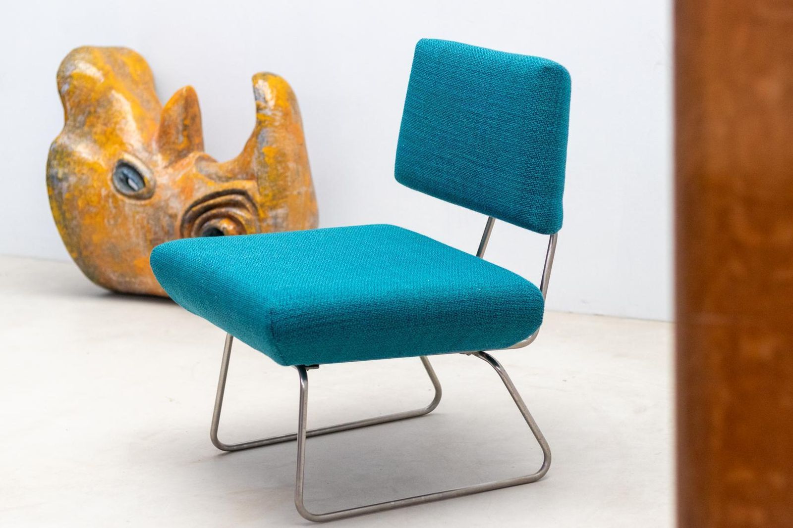 3353.0 Pair Of Easy Lounge Chairs By George Coslin    1960s photo