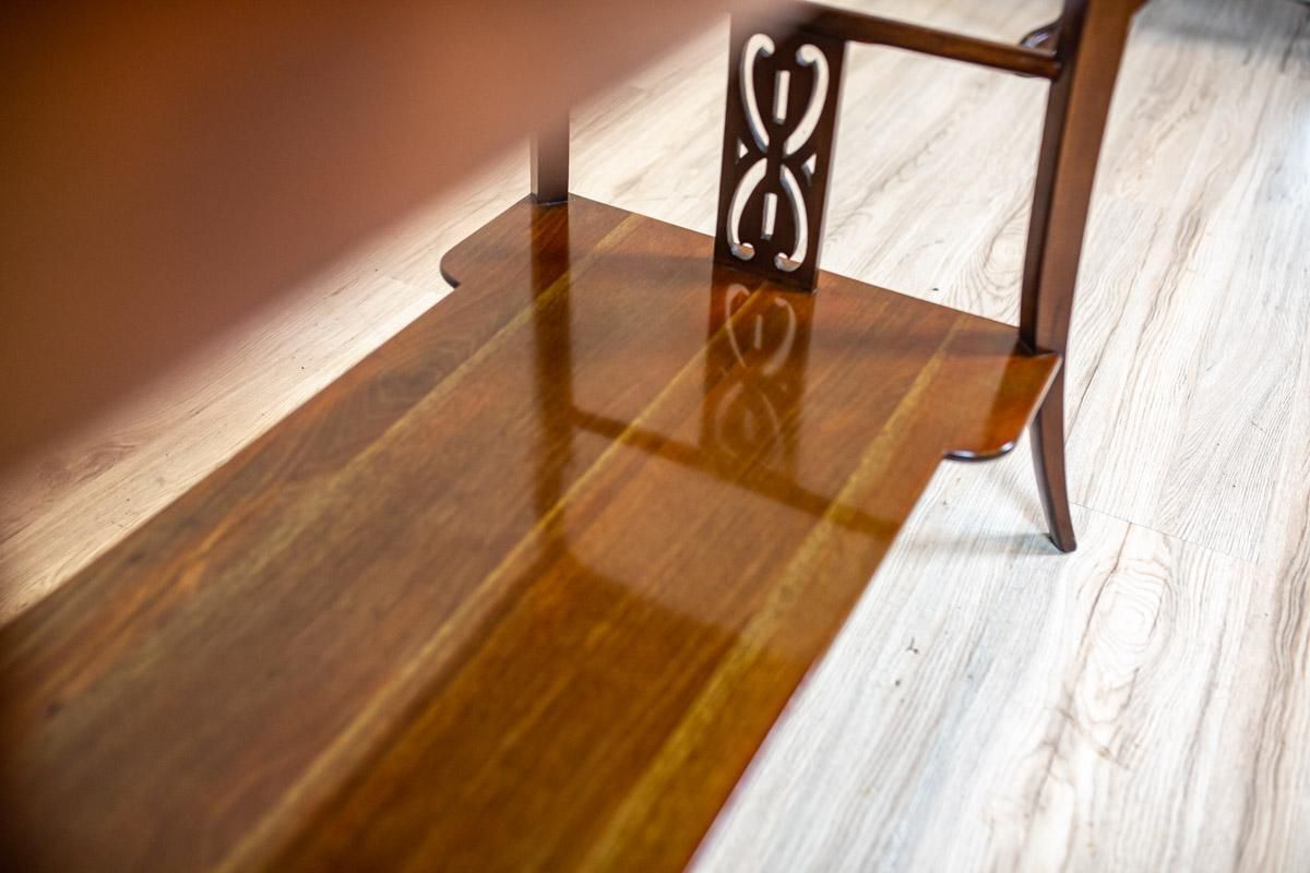 photo buy Early 20th Century Art Nouveau Mahogany Brown Living Room Coffee Table