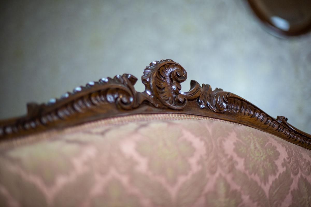 Small Neo Rococo Sofa From The Interwar Period photo vintage