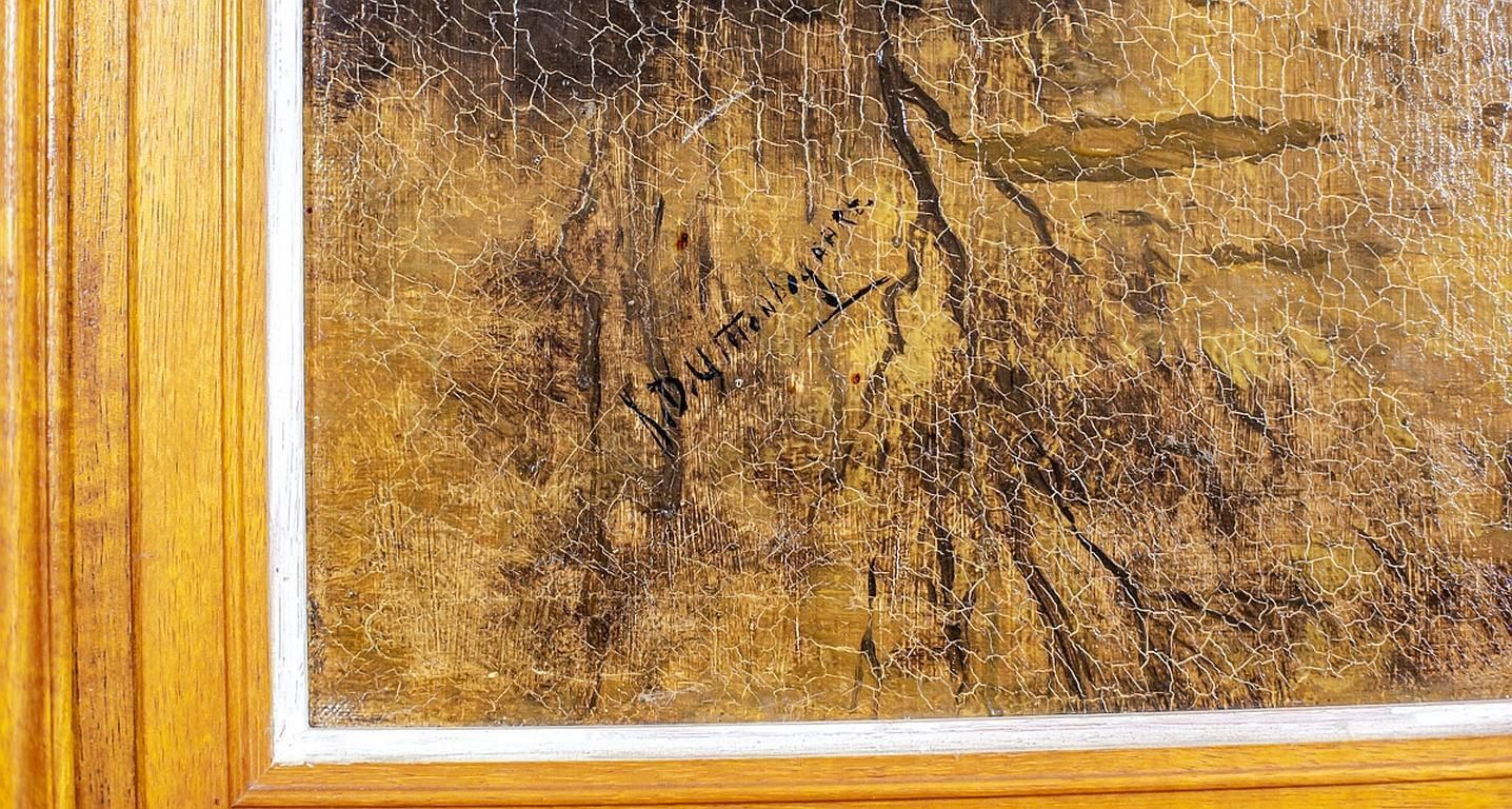 20th Century Oil Painting Depicting A Landscape photo 456.0