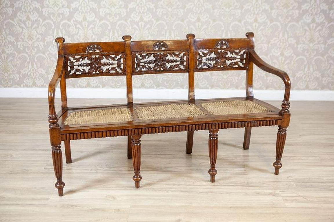 19th Century Rosewood Parlor Set With Carved Backrests photo furniture
