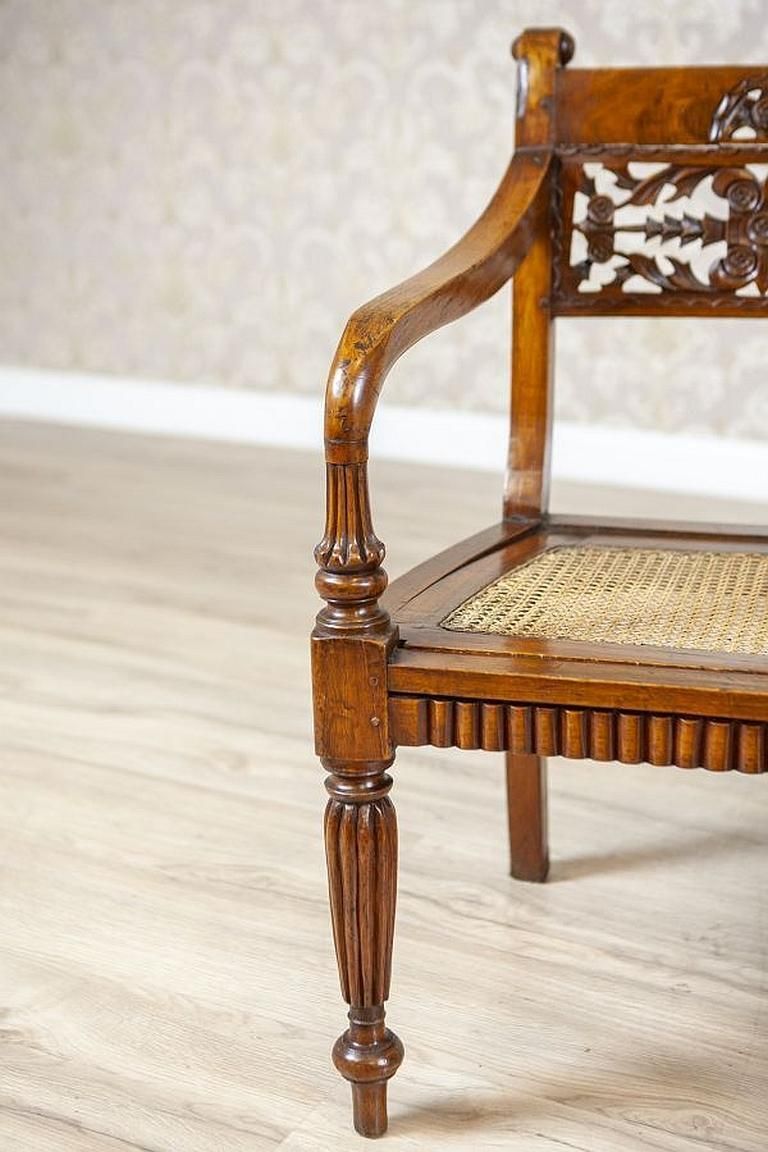 photo buy 19th Century Rosewood Parlor Set With Carved Backrests