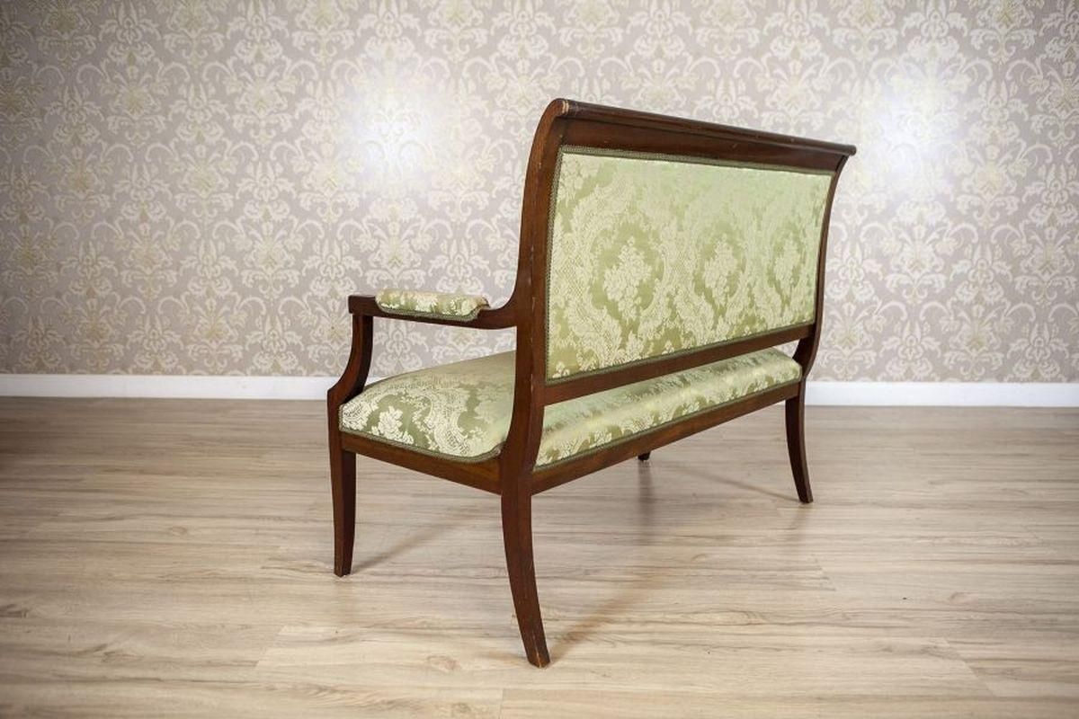 Set Of Antique English Walnut Furniture From The Late 19th Century photo for sale