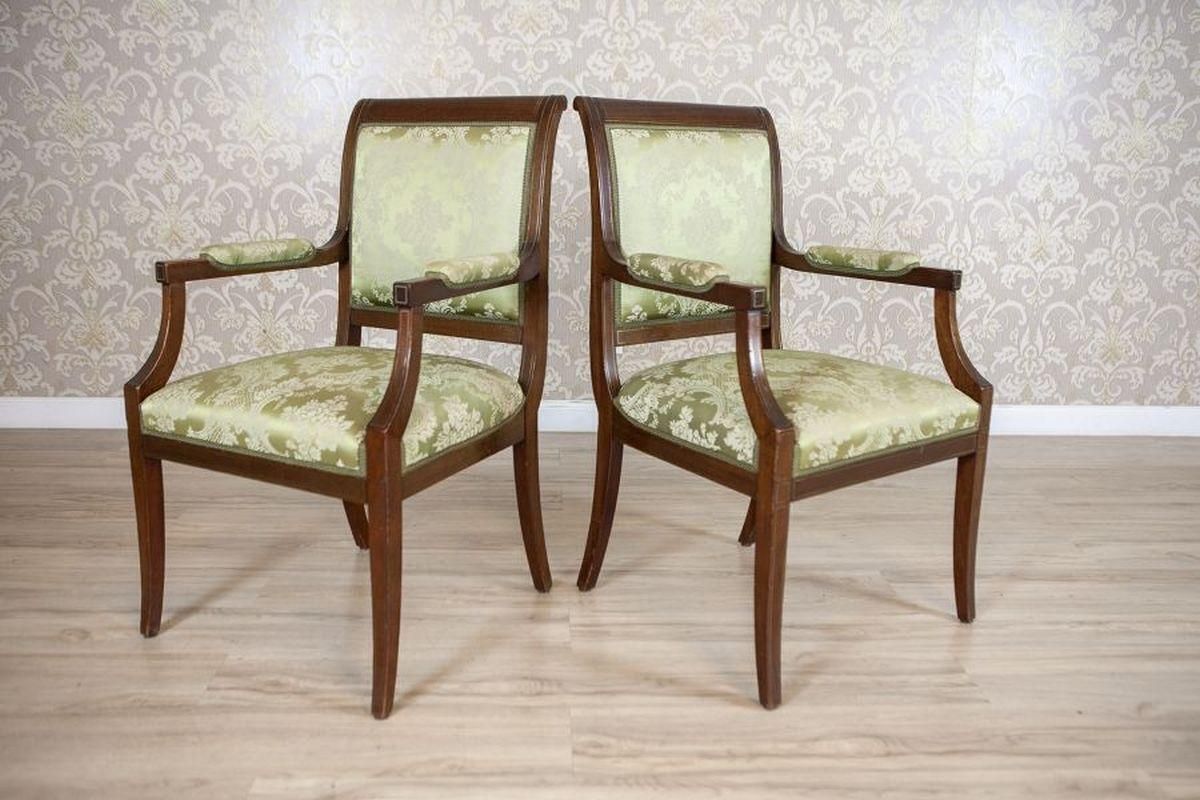 Set Of Antique English Walnut Furniture From The Late 19th Century photo vintage