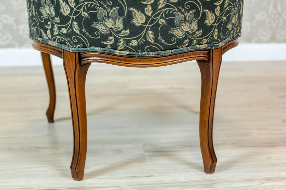 Pair Of Rococo Revival Stylized Armchairs From The 1970s 1980s photo vintage