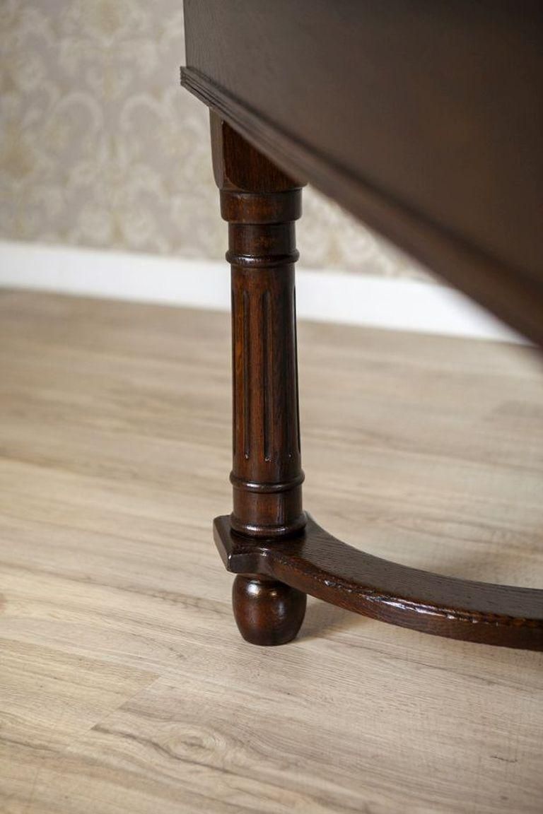 photo vinterior Extendable Oak Dining Table From The Early 20th Century