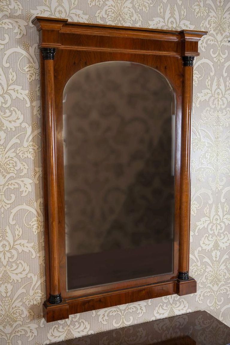 20th Century Biedermeier Set Of Console Table And Mirror photo for sale