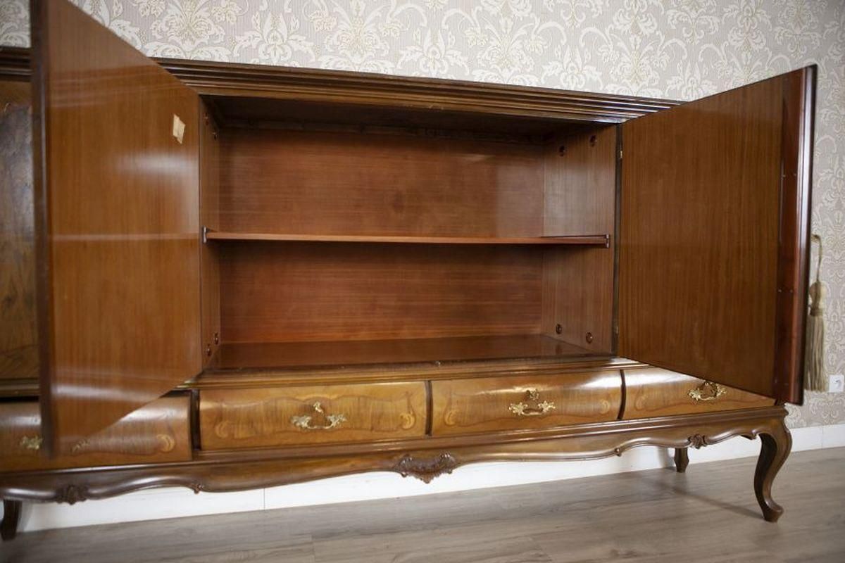 Inlaid Walnut Living Room Cabinet From The Middle 20th Century photo buy