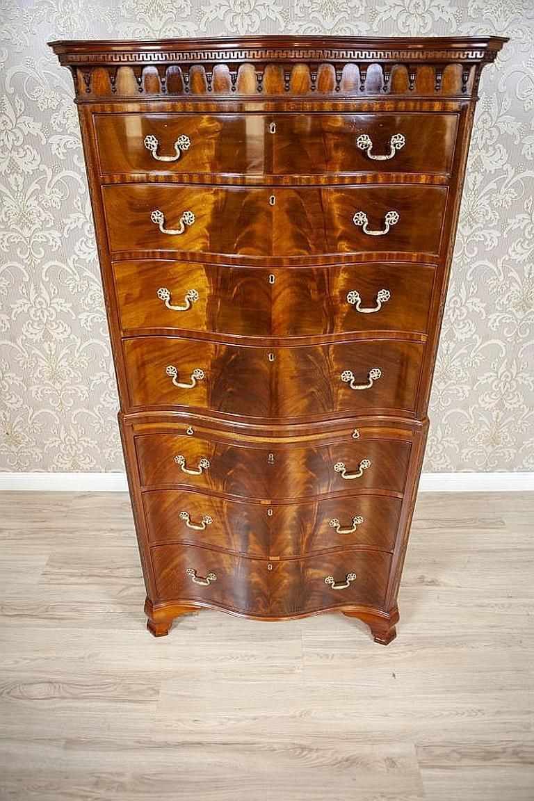 Chiffonier / Dresser From The Mid 19th Century Finished With Shellac photo 4212.0