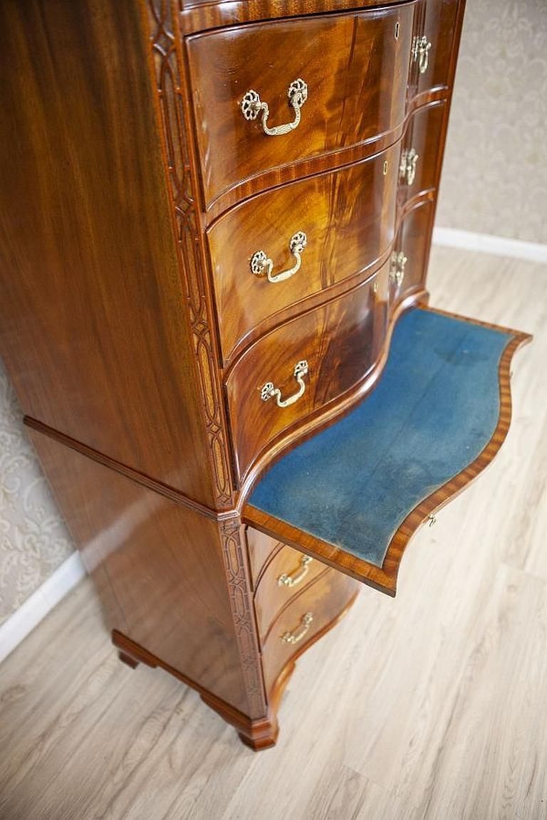 Chiffonier / Dresser From The Mid 19th Century Finished With Shellac photo vintage