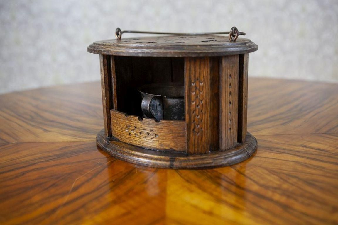 Antique Oak Foot Warmer From The Beginning Of 20th Century photo 387.0