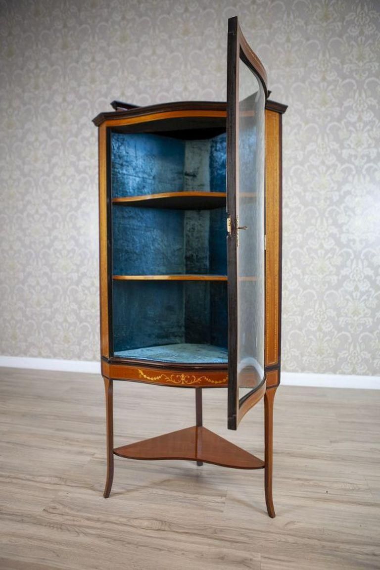 Late 19th Century English Corner Cabinet In Brown photo 2750.0