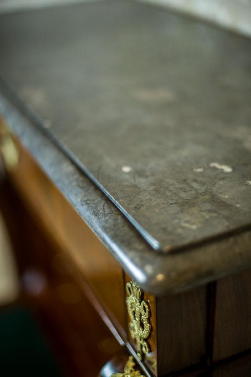 photo furniture 18th Century Empire Secretary Veneered With Mahogany