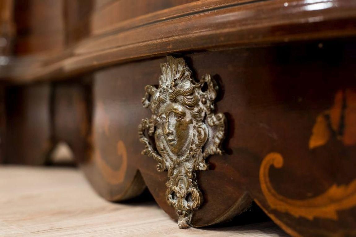 photo furniture Stylish Walnut Dresser From The 2nd Half Of The 20th Century