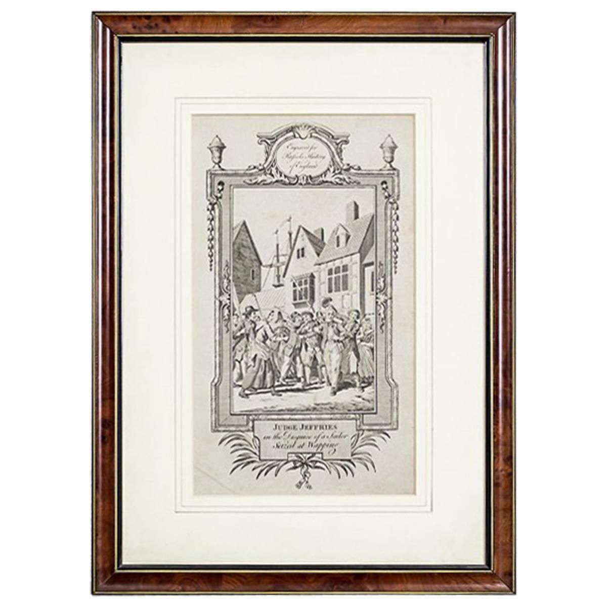 20th Century Graphic, Russel's History Of England, Judge Jeffreys Captured