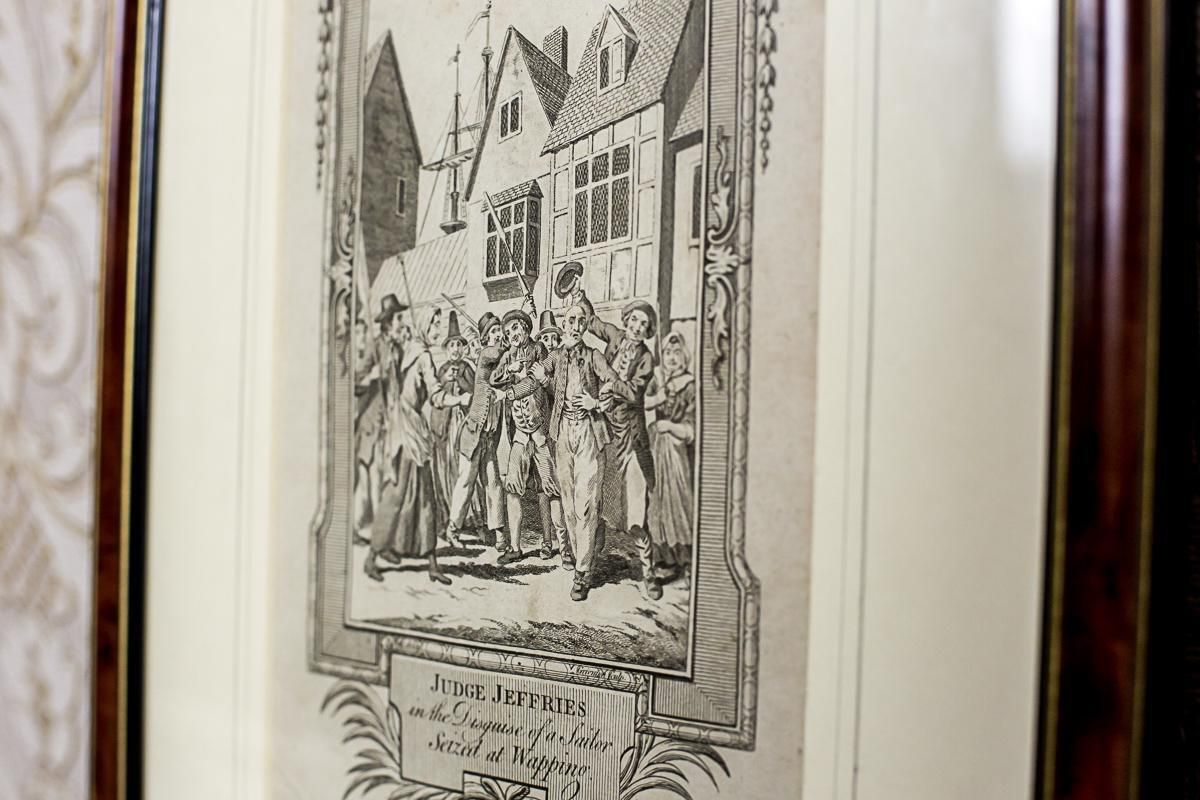 20th Century Graphic, Russel's History Of England, Judge Jeffreys Captured photo buy