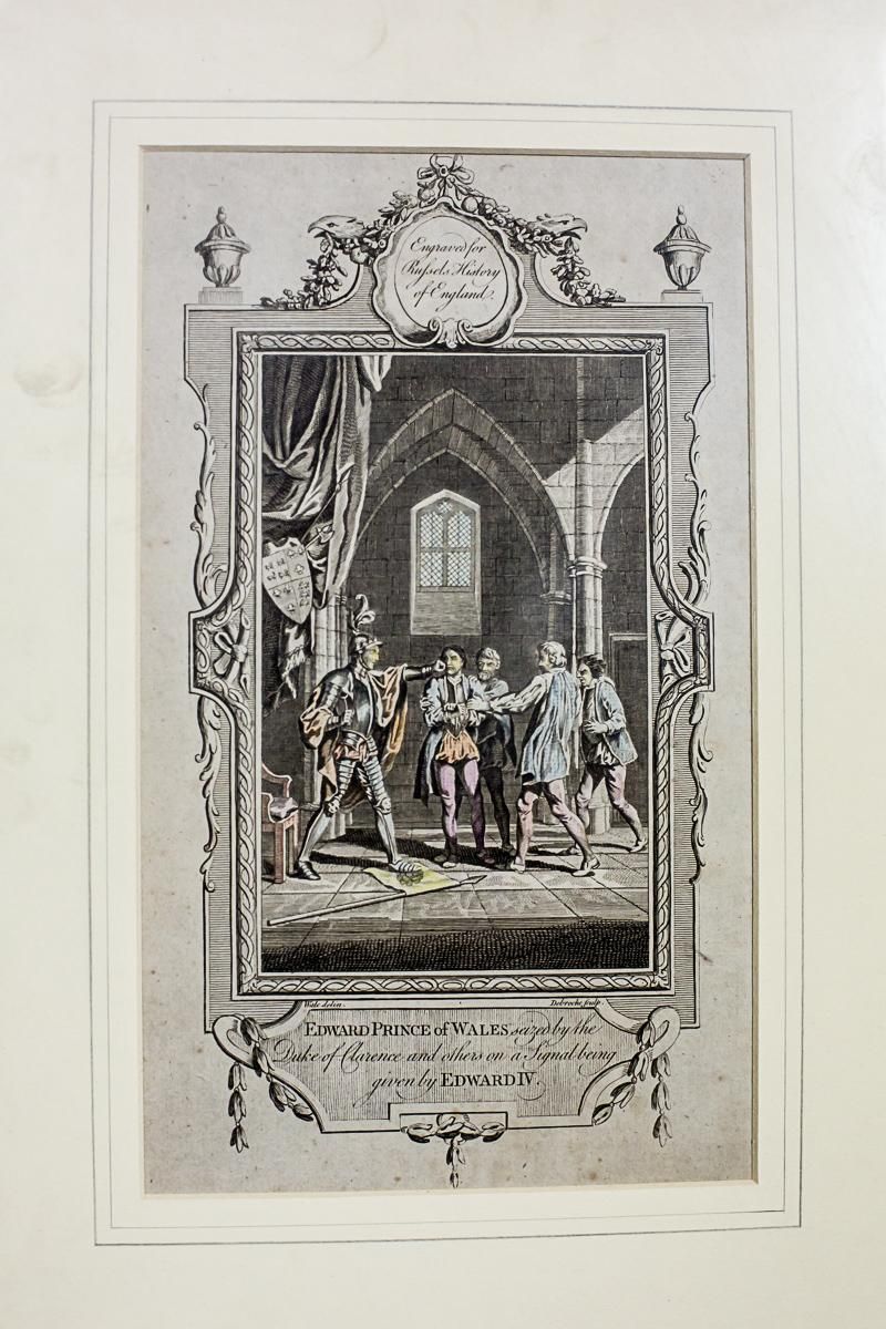 Graphic, Russel's History Of England, Edward, Prince Of Wales photo for sale