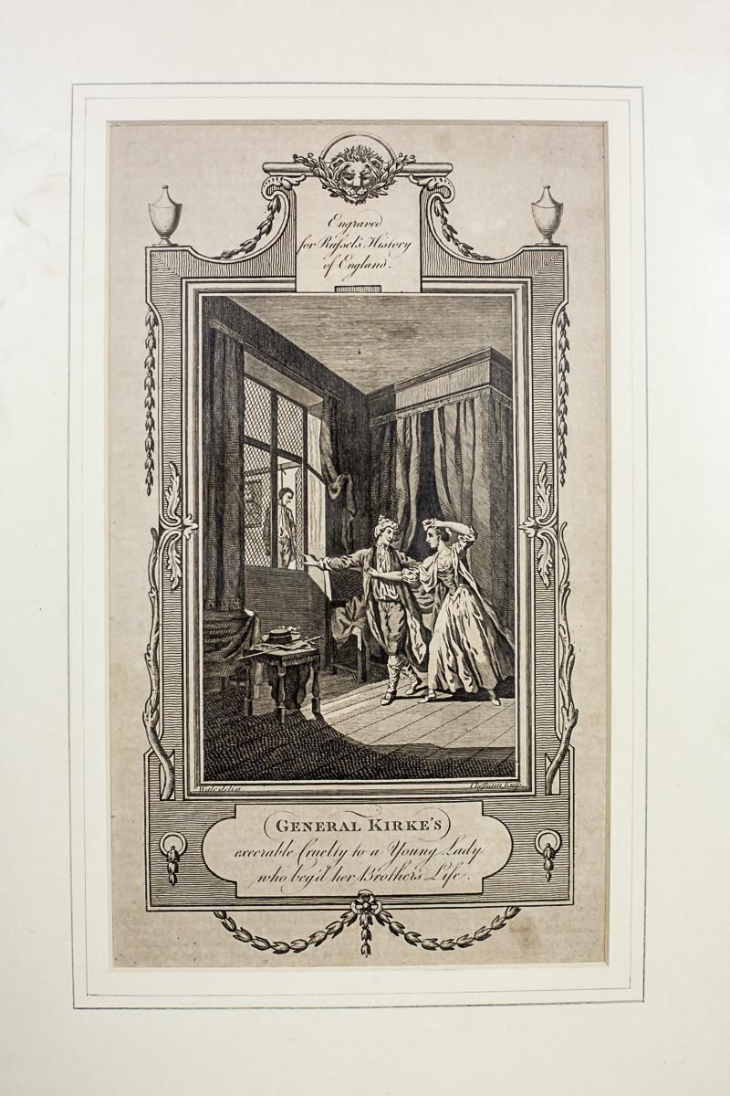 20th Century Graphic, Russel's History Of England, The Cruelty Of General Kirks photo for sale
