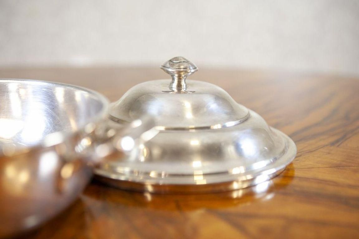 Pair Of Metal Kitchen Vessels From The Mid. 20th Century photo vinterior