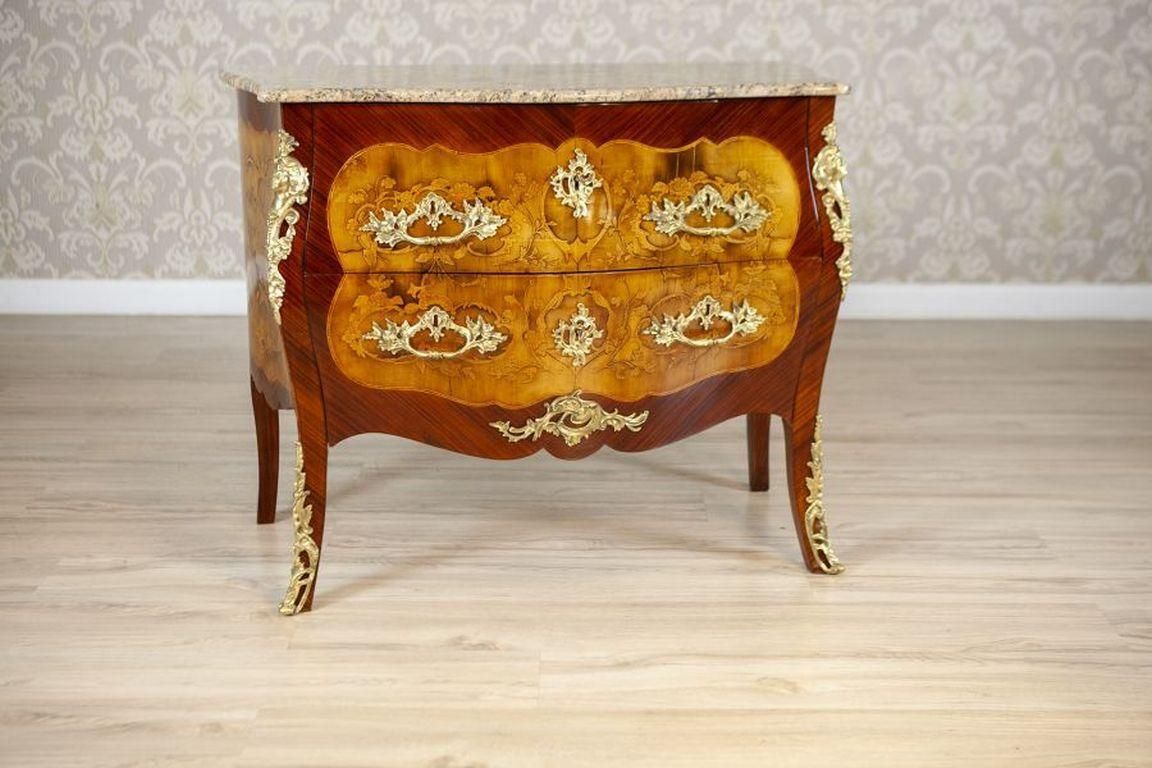 French Style Commode From The 18th/19th Century With Granite Top photo furniture