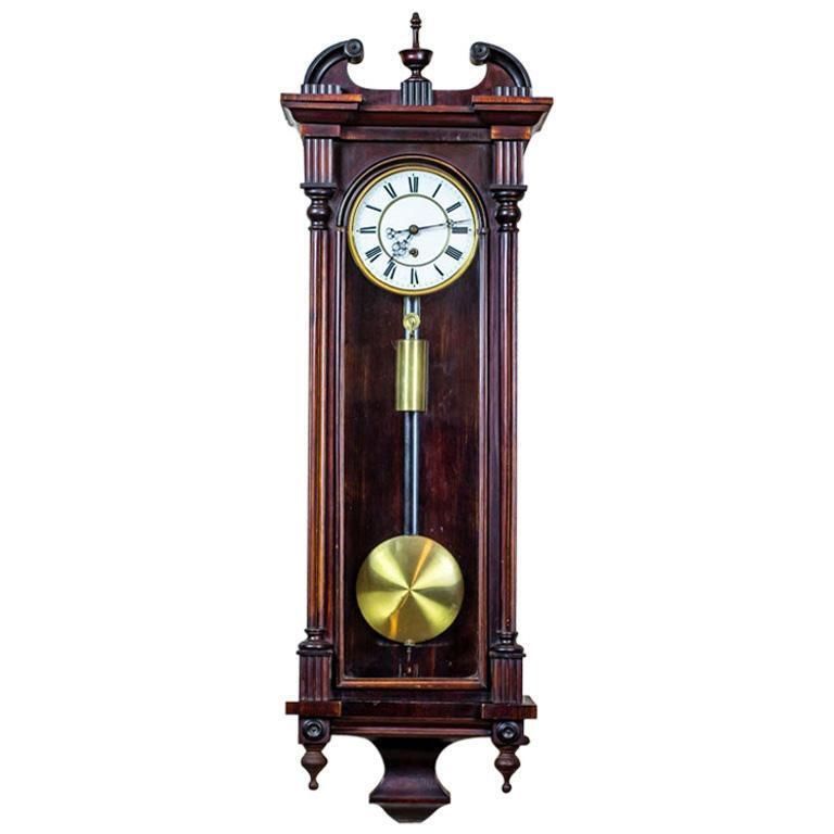 Wall Clock Circa 1870   Freiburg Manufactory