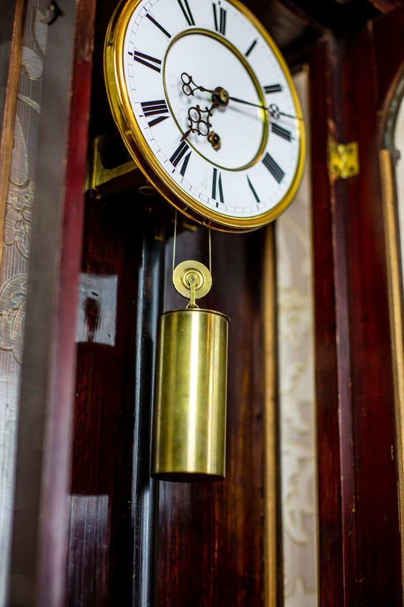 Home Decor Wall Clock Circa 1870   Freiburg Manufactory photo