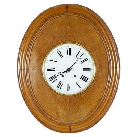 Antique Wall Clock From The Interwar Period