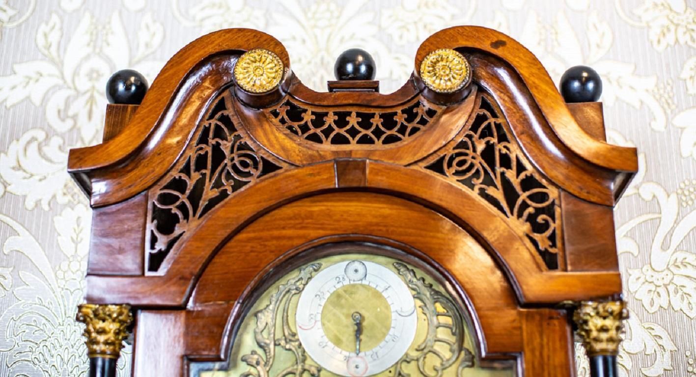 5150.0 18th Century Grandfather Clock "Liverpool Made Case" From The George III Times photo