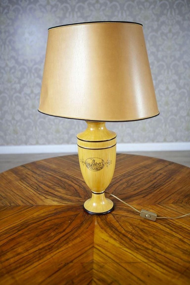Pair Of Ceramic Lamps From The Second Half Of The 20th Century photo Lighting