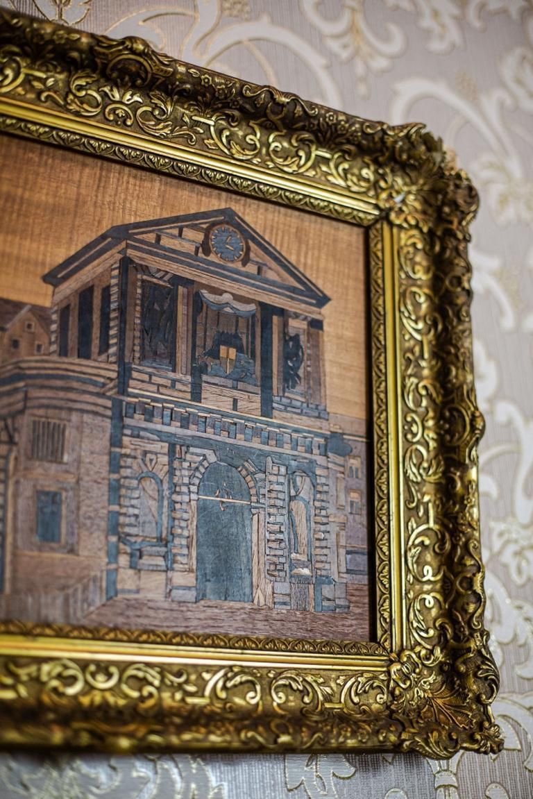 Picture Made Of Intarsias, The 1930s 1940s photo Art