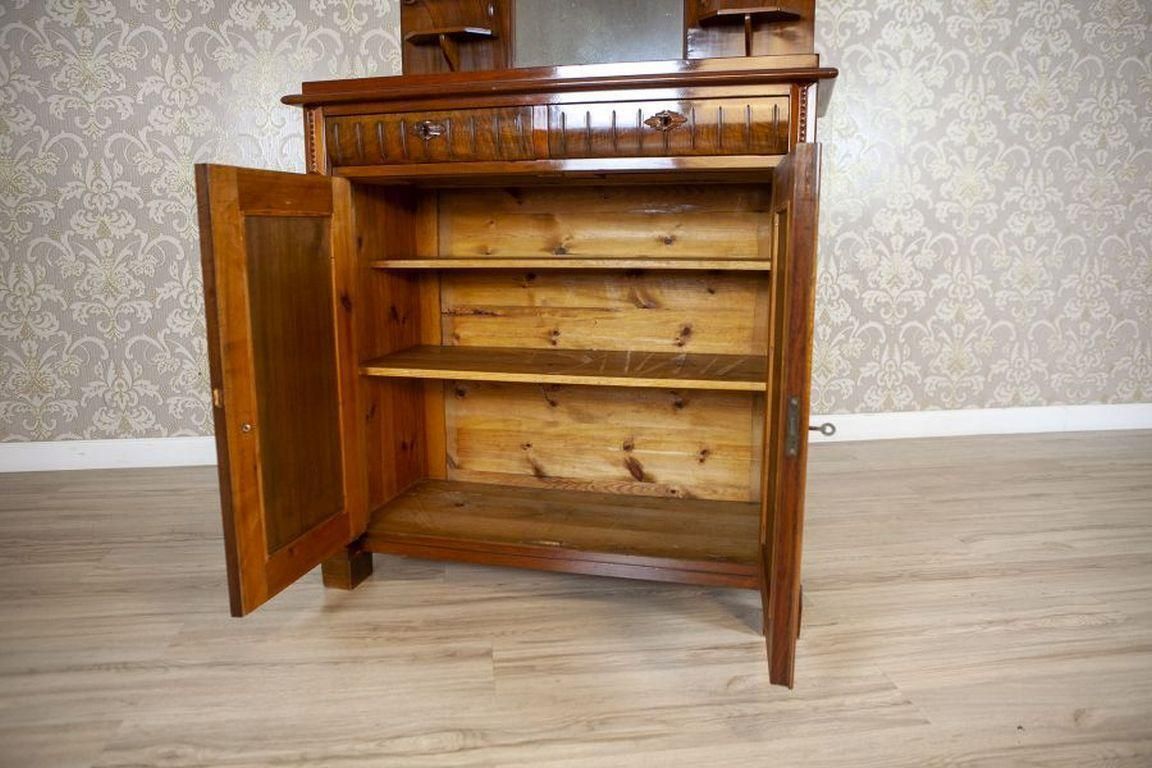 19th Century Eclectic Softwood Buffet Veneered With Walnut photo 1900.0