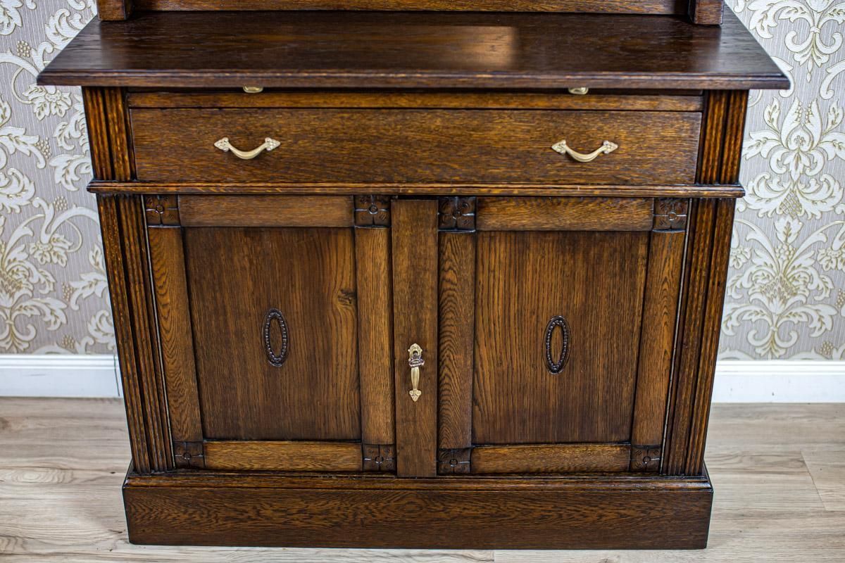 Oak Wood & Veneer Sideboard From The Interwar Period photo Furniture