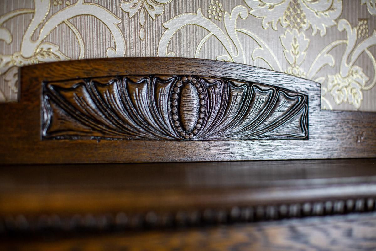 Oak Wood & Veneer Sideboard From The Interwar Period photo vintage