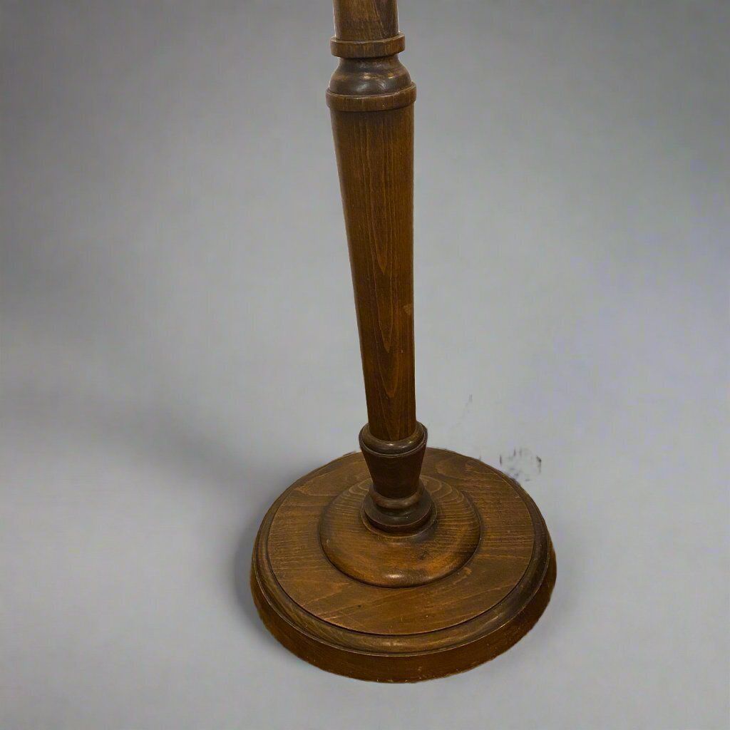 Antique Oak Standard Lamp In The Style Of Heals & Sons photo furniture
