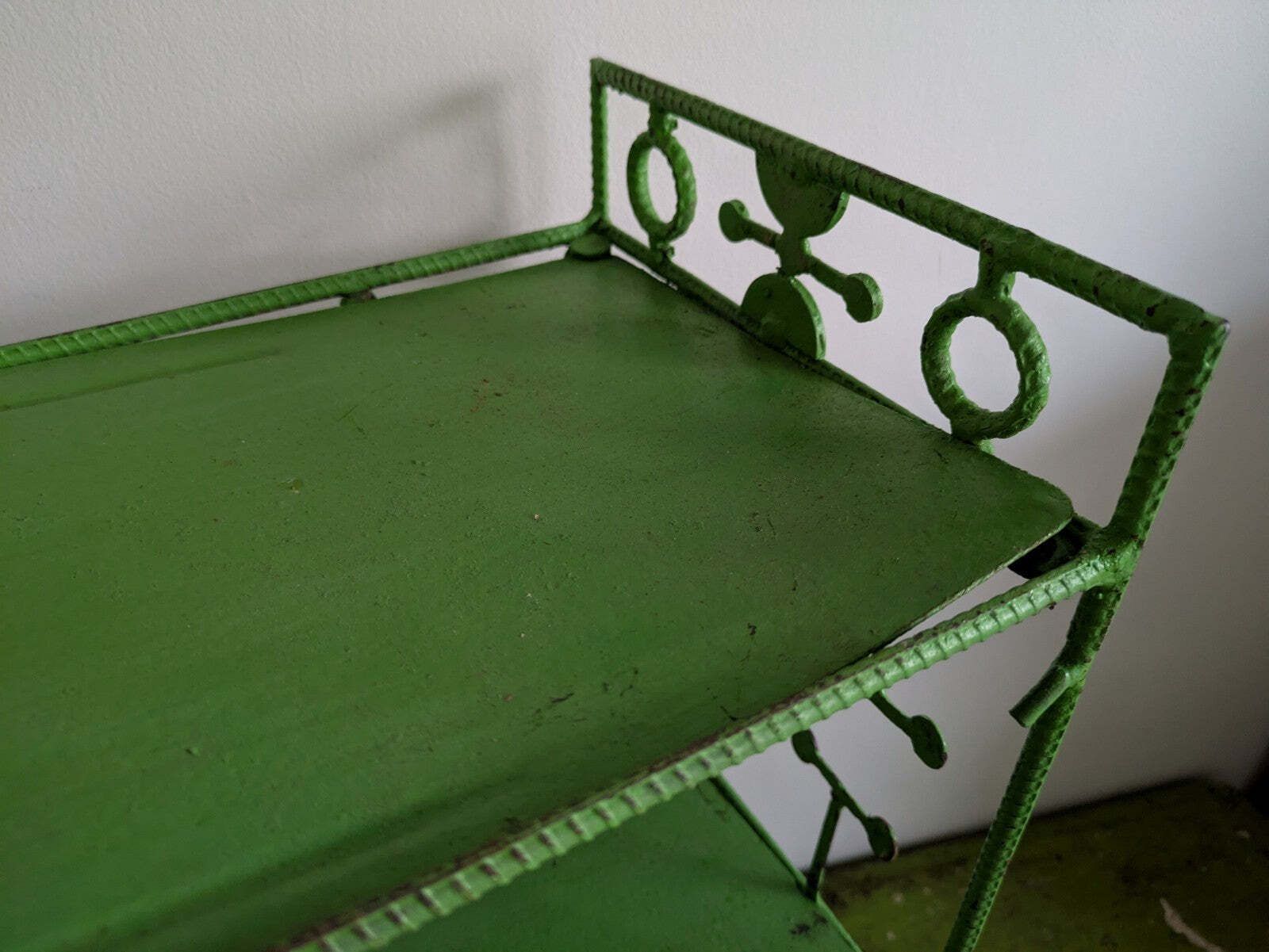 photo furniture Shelf Table Top Bookcase Shelves Art Deco Vtg