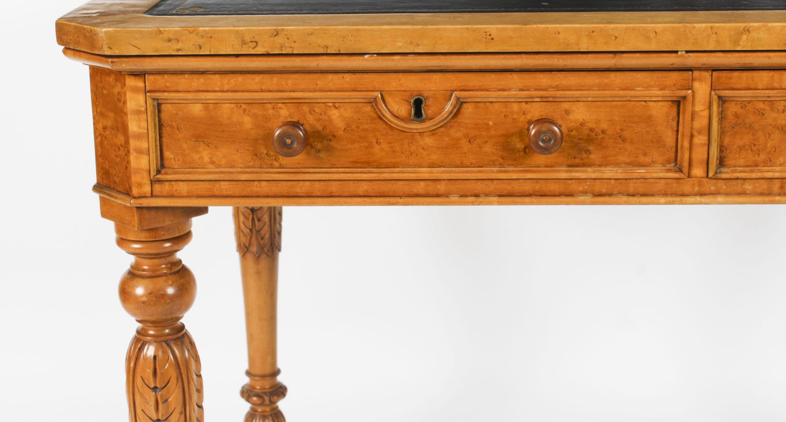 photo buy Antique Gillows Style Birdseye Maple Writing Desk C.1880