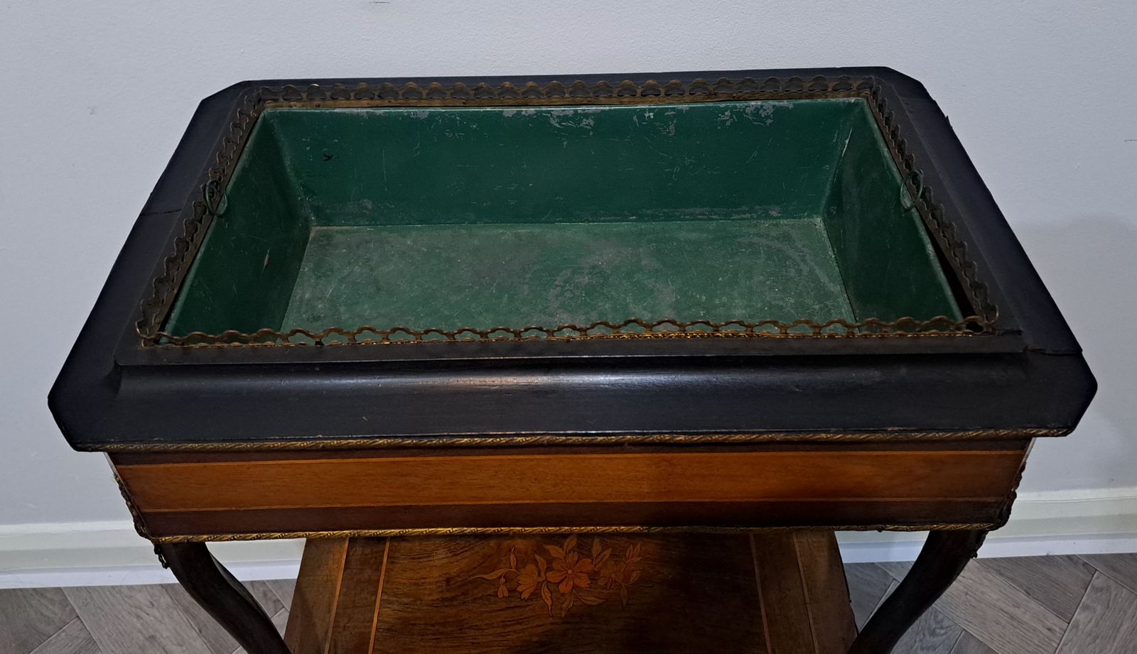 photo furniture French Napoleon III Jardiniere Table Mid 1800's