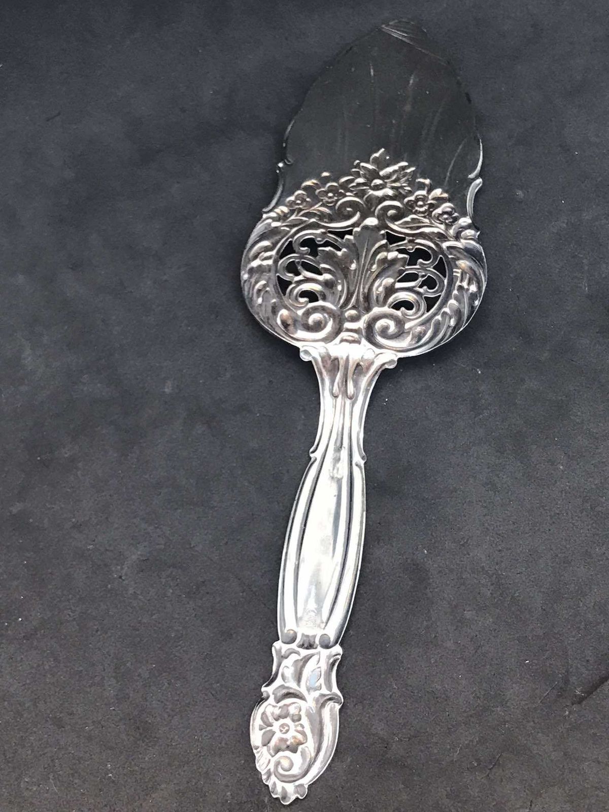 Pastry Cake Server Pie Serving Art Nouveau Gift For Bride Wedding Christmas Cake Slicer Serving Party Vintage Cutlery Romantic Wedding Gift photo buy