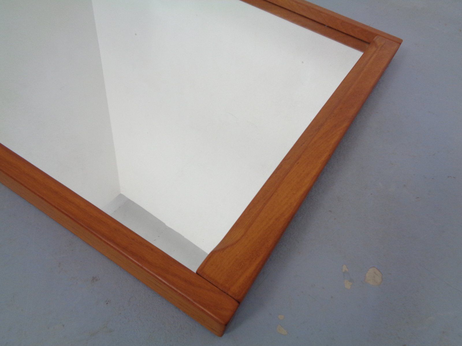 photo vinterior Danish No 196 Mirror In Teak By Aksel Kjersgaard, 1960s