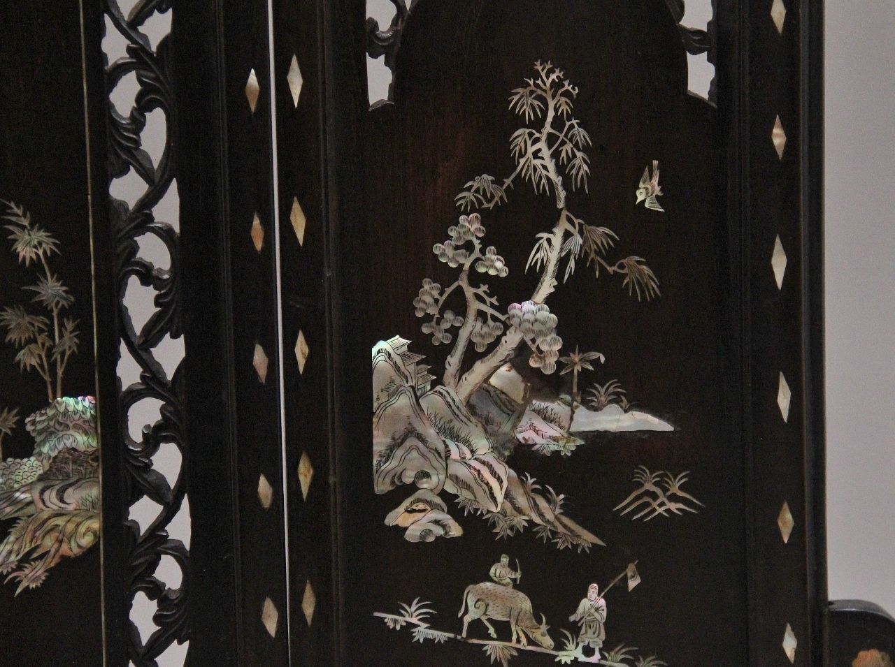 Home Decor 19th Century Chinese Table Screen photo