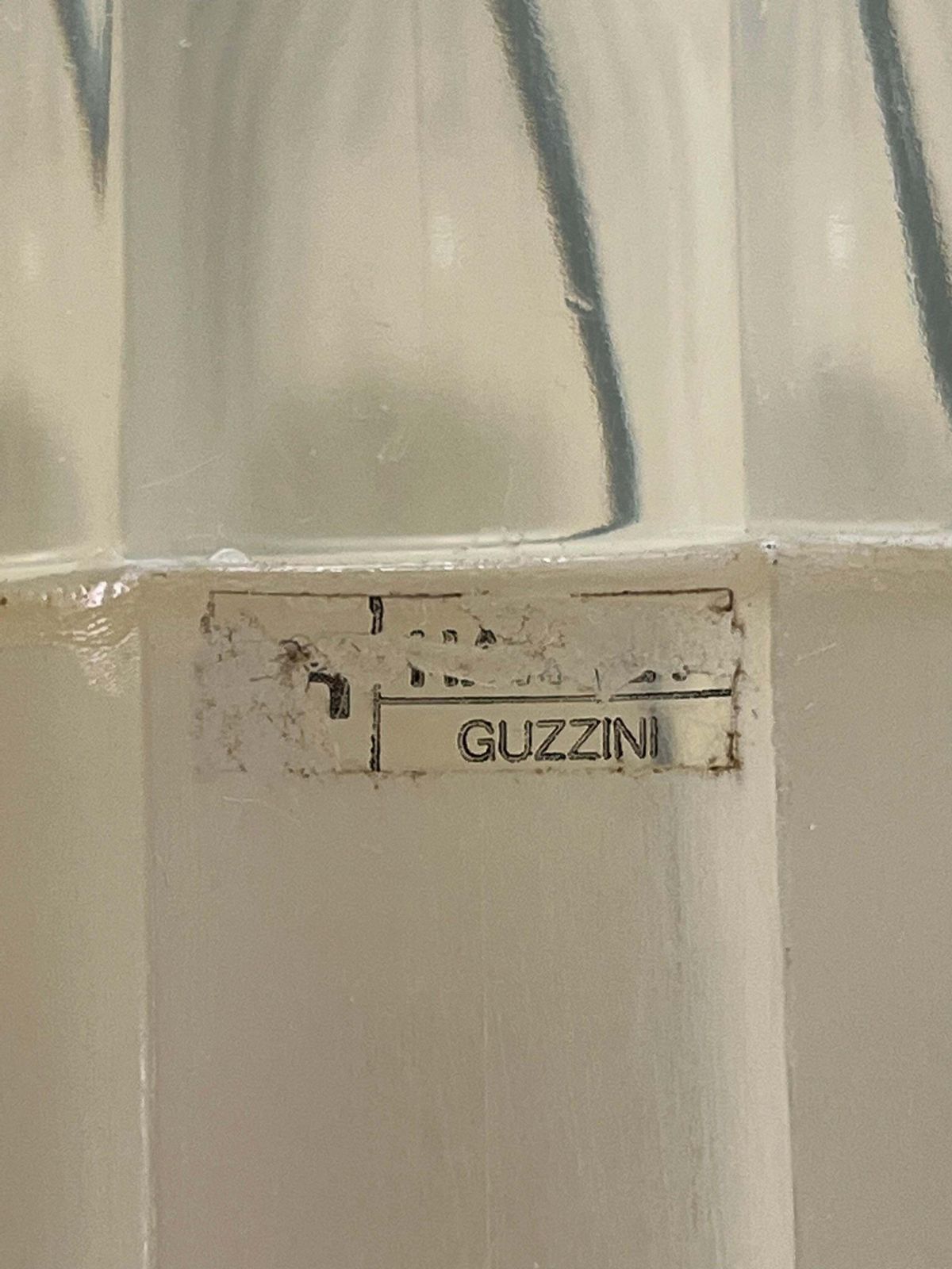 Mid Century Metal And Methacrylate Guzzini Italian Chandelier, 60s photo 504.0
