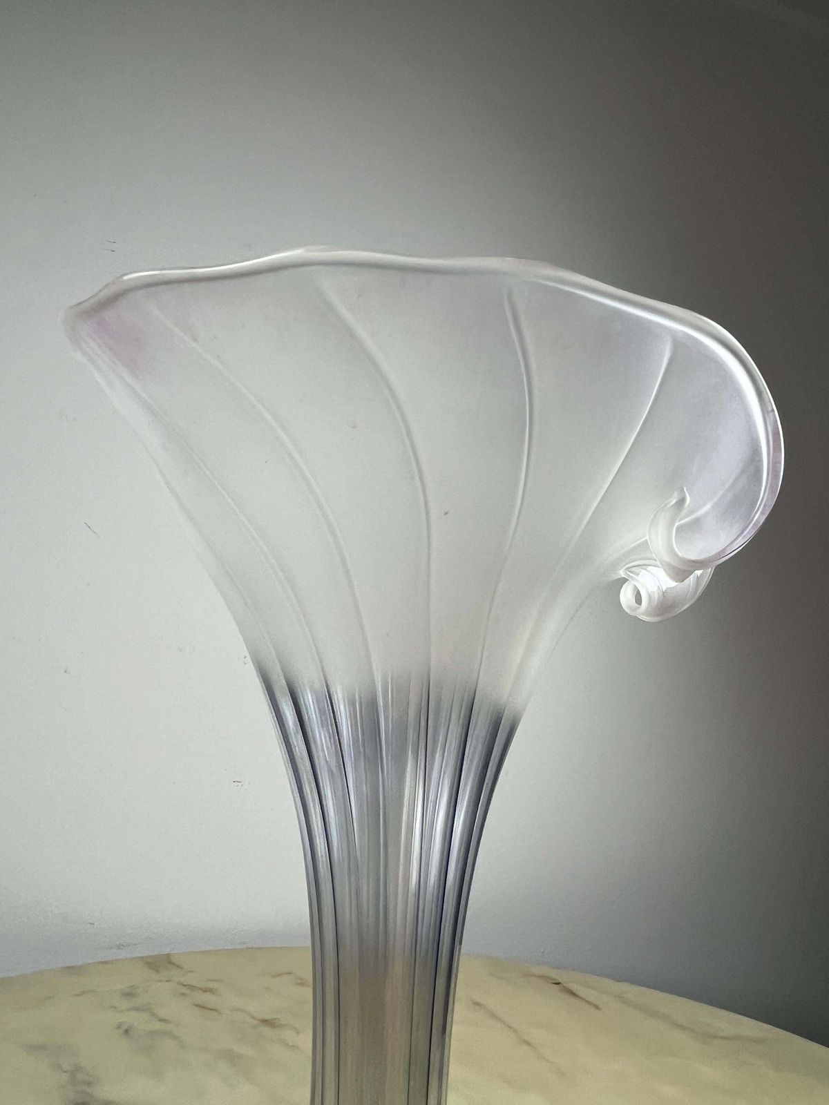 Murano Glass And 925 Silver Vase, Italy, 1960s photo furniture