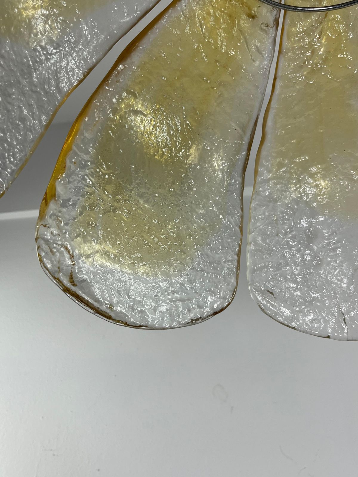 Mid Century Murano Glass Chandelier, 1960s Attributed To Carlo Nason photo 1204.0