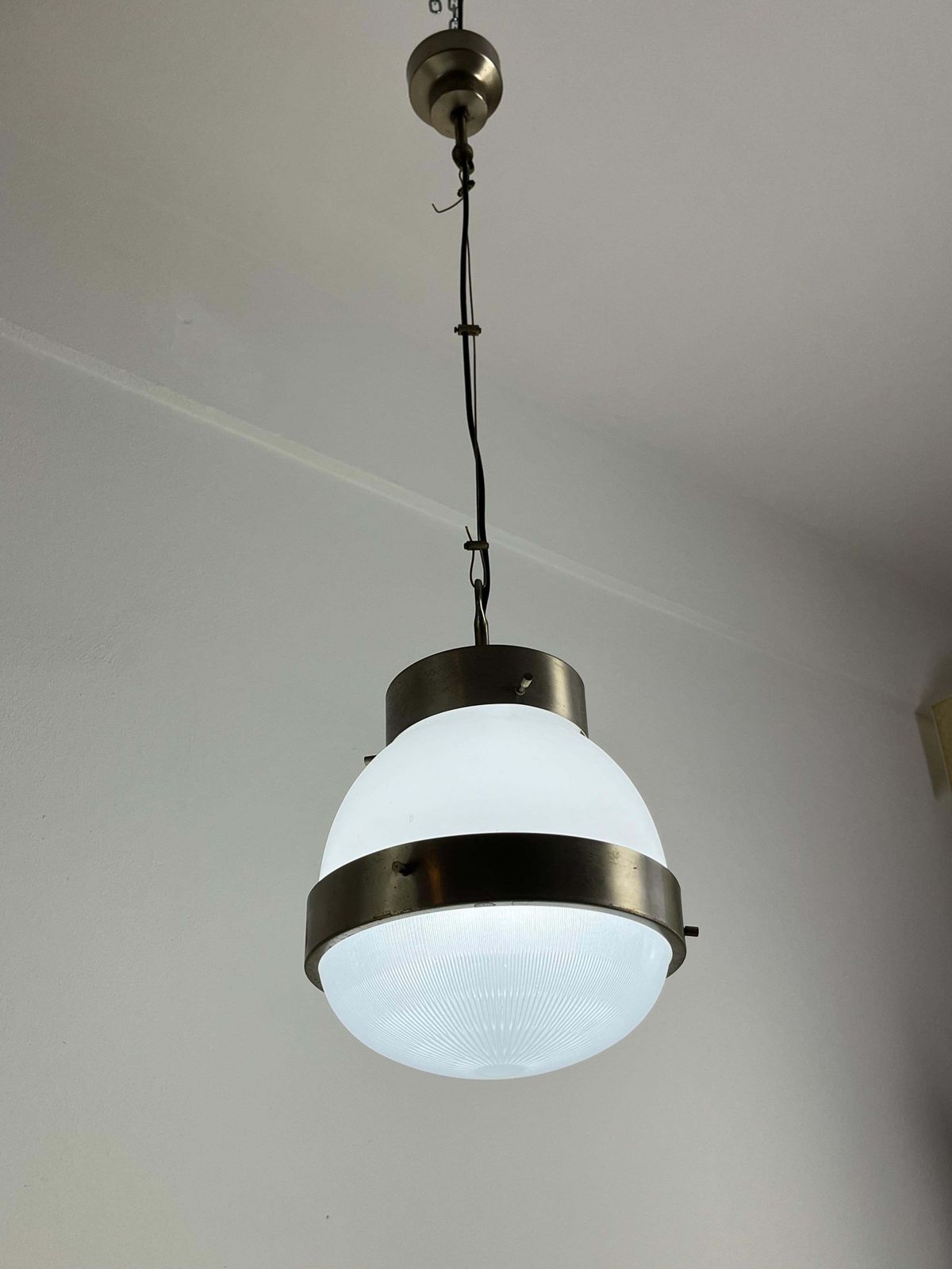 Mid Century Delta Model Chandelier By Sergio Mazza For Artemide 1960s photo vinterior