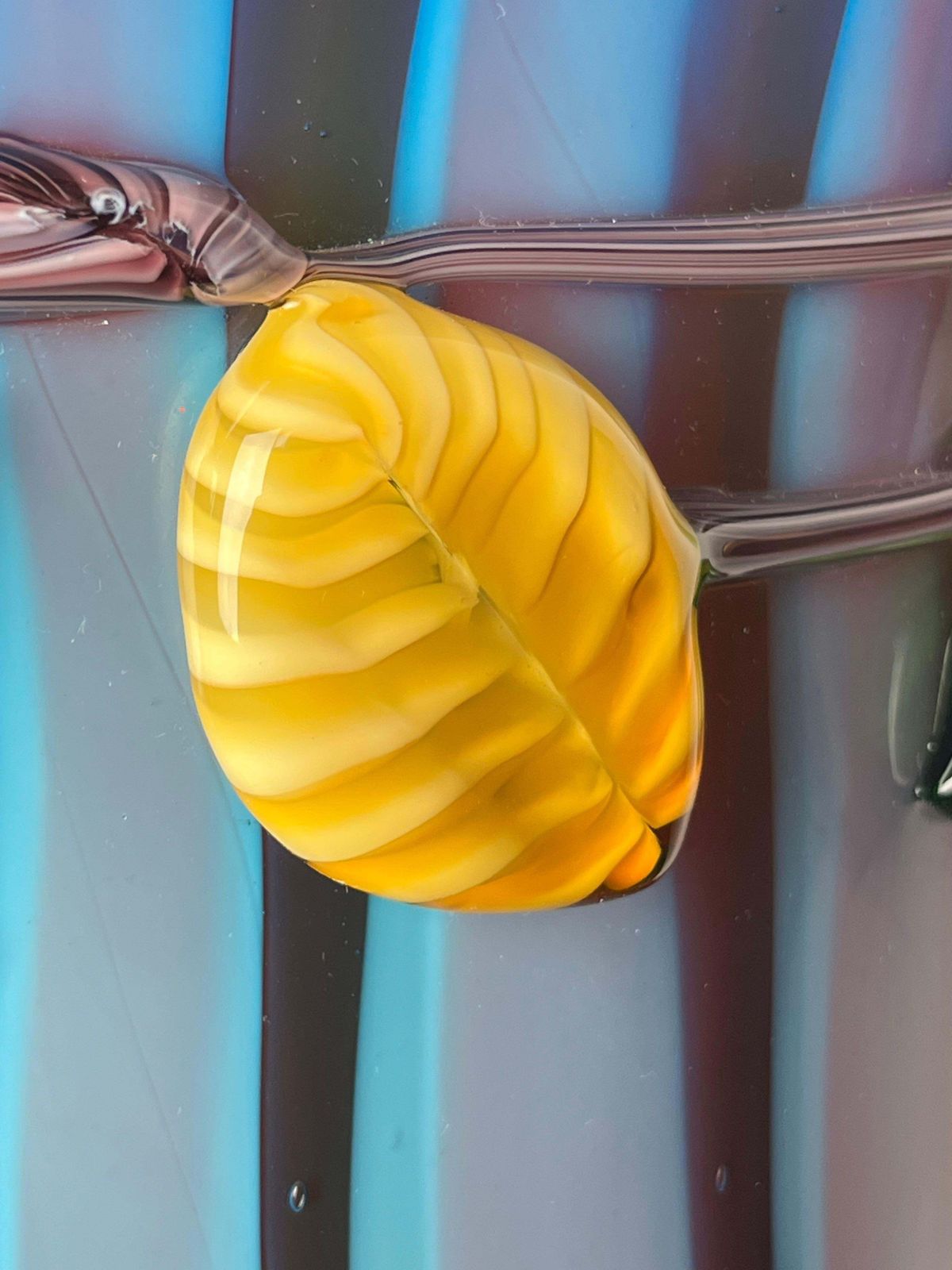 Home Decor Large Maestri Muranesi Mid Century Polychrome Murano Submerged Glass Vase, 1950s photo