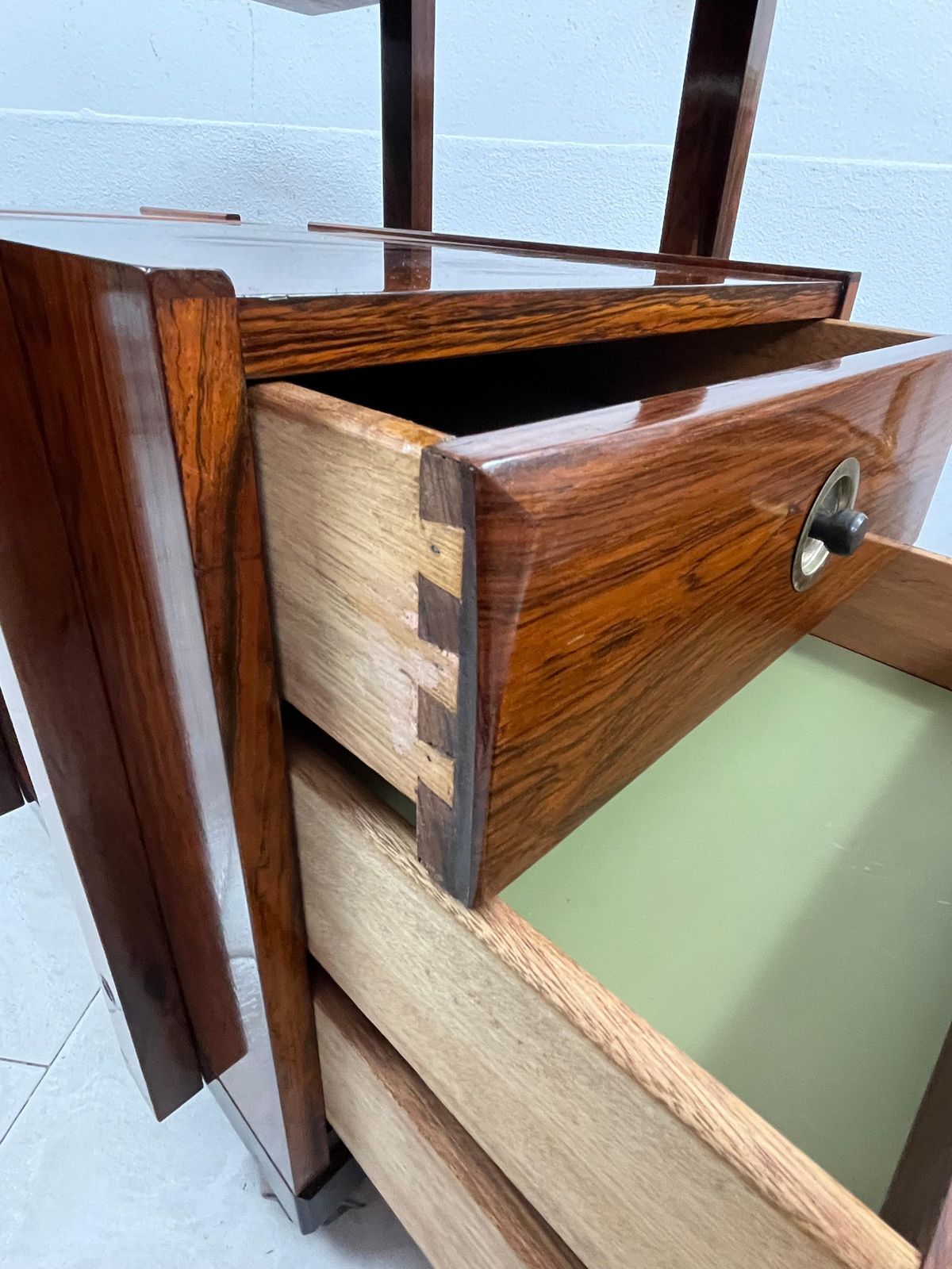 Mid Century Bar Trolley Cabinet, Attributed To Edmondo Palutari, 1960s photo 2476.0