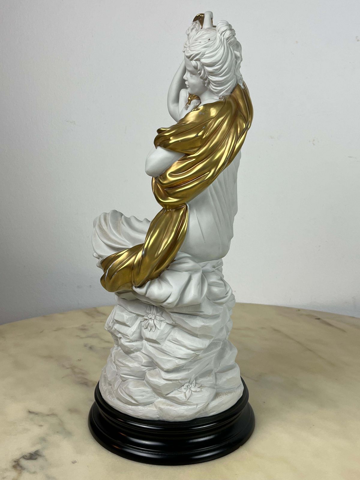 Large Carpiè Porcelain Statue, Made In Italy, 1970s photo buy