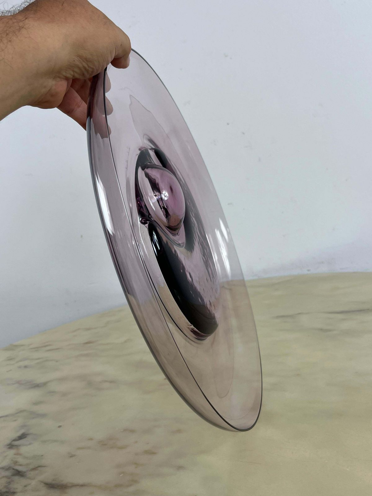 Large Murano Glass Centerpiece By Cenedese & Albarelli, 1970s photo vinterior