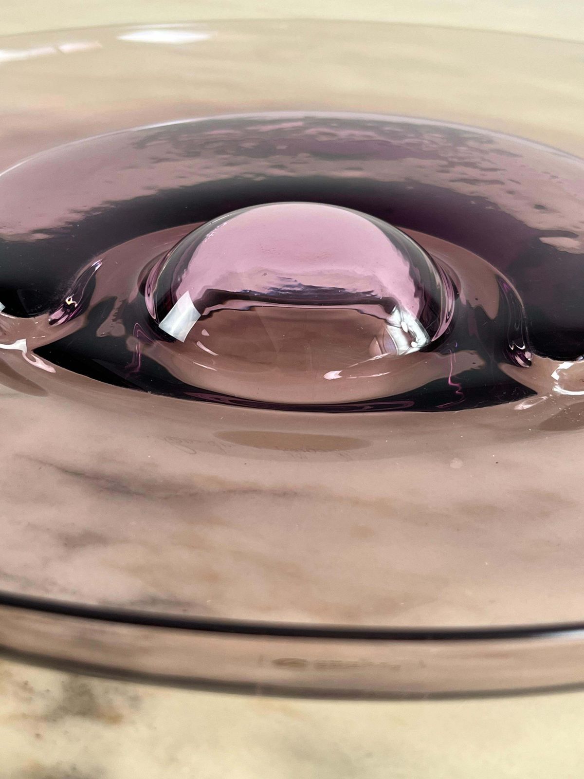 photo for sale Large Murano Glass Centerpiece By Cenedese & Albarelli, 1970s